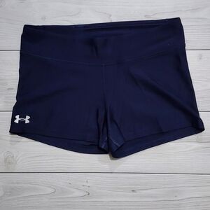 Under Armour Navy Women's Volleyball Shorts Size L